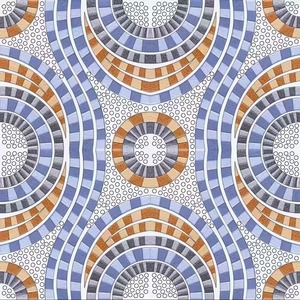 Le stationnement moderne d'argile de brique de série de poinçon couvre de tuiles la conception extérieure de finition de poinçon de 300x300mm - Product Image 1