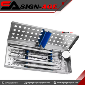 Wholesale Stainless Steel Oral Care Dental Instruments Kit Including Dental Mirror With Customized Logo - Product Image 5