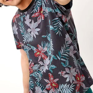 2025 cuello redondo suelto Casual hombres Top de gran tamaño impreso camisetas de secado rápido nuevo estilo hombres usan camisetas sublimadas - Product Image 4
