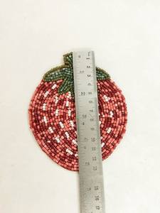 Handmade Glass Beaded <b>Coasters</b>-Classic <b>Drink</b> <b>Coasters</b> Polyester Backing (4x4 Inch) Customized Shape for Church Religious Gifts - Product Image 4