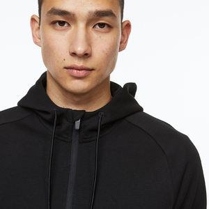 New Trends Plus Size 2 Tone <b>Colour</b> Block Satin Inside Tech Fleece Custom Street Wear for Winter Digital Printed <b>Plain</b> Dyed - Product Image 5