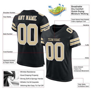 100% Polyester Football Football Jersey Nouveau Design Entièrement Sublimation Séchage Rapide Casual Football Jersey - Product Image 2