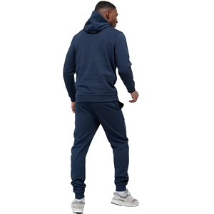 Logo personnalisé entraînement Gym 100% coton survêtements 2 pièces de haute qualité en vrac hommes survêtement sweat - Product Image 3