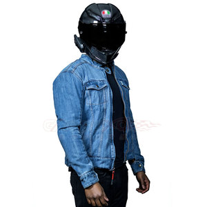 Haute qualité Vintage moto course veste pour hommes hiver classique décontracté PU veste Cool Moto Style motard vêtements - Product Image 2