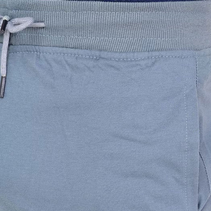 กางเกงวอร์มแบบลำลองของผู้ชายกางเกงจ็อกเกอร์น้ำหนักเบามีเชือกผูกเอวดีไซน์ตรงขอบโค้ง - Product Image 6