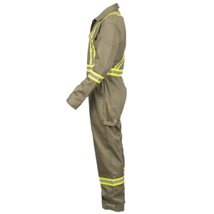 Vêtements de travail industriels unisexes, respirants, durables, en Oxford renforcé, haute visibilité, résistants au feu, en polyester, veste et pantalon - Product Image 3