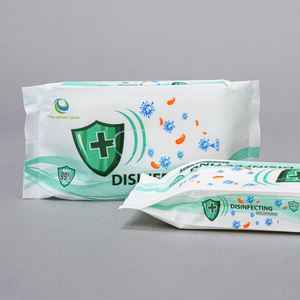 Kawaii 20-Pack Ecológico Natural Lemongrass-Toallitas Limpiadoras Perfumadas Seguro y Suave para Uso Familiar 1-Pack - Product Image 5