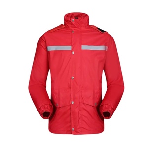 Traje de Lluvia Reflectante para Hombre, Chaqueta y Pantalones Impermeables y Transpirables para Motocicleta, Venta al por Mayor, Ideal para Primavera - Product Image 2