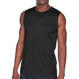 Camisetas sin mangas de chaleco blanco de talla grande para hombre, camiseta sin mangas deportiva para gimnasio para verano - Product Image 4