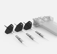 Jeu de fléchettes à pointe en acier tungstène de qualité supérieure pour joueurs de fléchettes professionnels Flèches durables pour lancer de précision