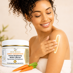 Crema Corporal Blanqueadora e Iluminadora Skin Magic Carrot Concentrate 250ml - Aclaramiento Intenso y Rejuvenecimiento de la Piel - Product Image 4