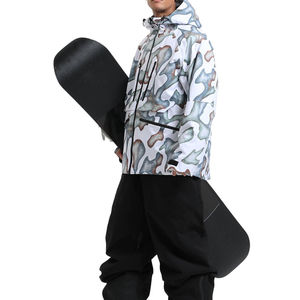 Veste de ski pour homme, nouvelle conception tendance, veste d'hiver pour adultes, imperméable et chauffante, veste de ski pour homme avec matériaux de haute qualité - Product Image 3