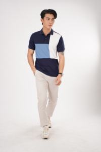 2025 vente chaude polos pour hommes manches courtes tissage exquis polos de golf chemise à manches courtes vêtements pour hommes Vietnam - Product Image 2