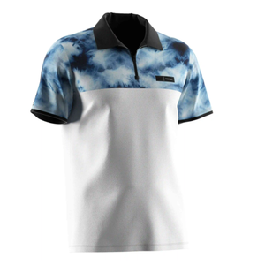 Polos de golf personalizados para hombre Polo de manga corta de ajuste Atlético transpirable para ropa deportiva - Product Image 3
