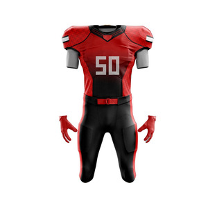 Conjunto de uniforme de fútbol americano juvenil con Jersey sublimado personalizado duradero y pantalones de rendimiento, diseñados para deportes de equipo - Product Image 6