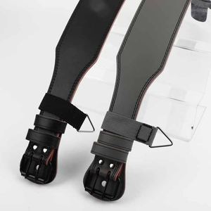 เข็มขัดยกน้ำหนักหนังแบบปรับได้สำหรับผู้ชายผู้หญิงเข็มขัดยกน้ำหนักเล่นยิมแบบปรับได้ - Product Image 2