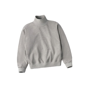 Sudadera de cuello alto para mujer con mangas de color, estilo casual urbano, venta al por mayor - Product Image 1