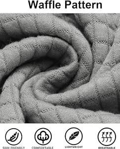 Sweat à capuche motif gaufré Tricot texturé somptueusement doux avec un design moderne pour un confort ultime et un style sans effort - Product Image 3