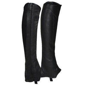 Top Trending Ecuestre Caballo Tachuela Fabricante Mayorista Proveedor Cuero Caballo Half Chaps - Product Image 1