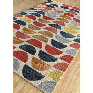Alfombra de Lana Acar Ivory, Tejida a Mano, Diseño Jacquard Geométrico Clásico, Rectangular de 4m, para Pasillo, Uso Doméstico, Viscosa de 10mm, Tla-4086 - Product Image 2