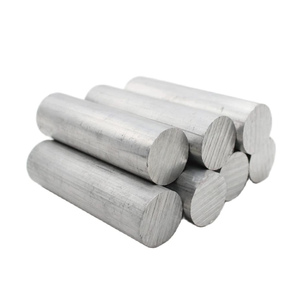 Barres rondes en aluminium, finition usine, tiges cylindriques solides pour usage industriel - Product Image 1