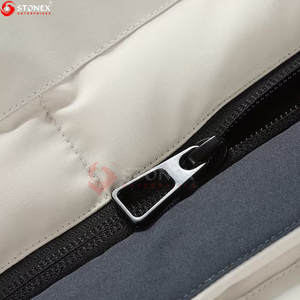 Chaleco Acolchado para Hombre, 100% Poliéster, con Capucha, Impermeable, de Secado Rápido, Talla Grande, para Invierno, Venta al Por Mayor de Fábrica - Product Image 6