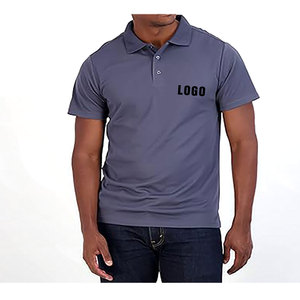 Camiseta de manga corta para hombre de alta calidad 100% algodón de talla grande Polos para hombre diferentes colores-ropa de Pakistán - Product Image 5