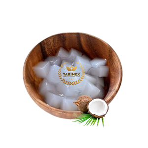 Nhà Máy Lớn Nhất Halal ISO Haccp Giấy Chứng Nhận Nata De Coco Gel Thạch Nguyên Khô Nén Nata De Coco Slice Xúc Xắc Làm Bằng Tại Việt Nam - Product Image 1