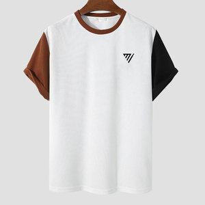 เสื้อยืดผู้ชายผ้าถักผ้าฝ้าย100% แห้งเร็วและมาใหม่เสื้อยืดออกแบบได้ตามต้องการ - Product Image 1