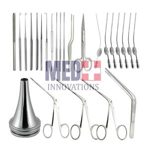Kit d'outils réutilisables de myringotomie 28 pièces écarteur en acier inoxydable et alimentation manuelle - Product Image 6