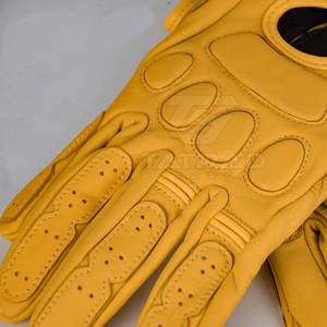 Guantes de Motocicleta de Cuero Ligeros, Transpirables, de Diseño Personalizado, Estilo Nuevo, para Deportes al Aire Libre, Protección Completa para los Dedos, Profesionales - Product Image 5