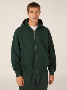 Sudadera con Capucha Premium para Hombre, con Cierre, para Invierno, con Estampado Digital, Tela de Felpa, 100% Algodón, Alta Calidad, Suministro al por Mayor - Product Image 3