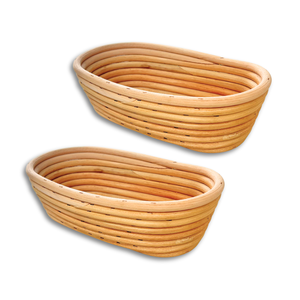 Artículo caliente de la fábrica de Vietnam cesta de prueba de pan de ratán natural para panaderos de todos los niveles - Product Image 1