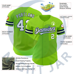 Camiseta de Béisbol Personalizada de Manga Corta, Uniforme de Softbol Cómodo, Corte Regular, Camiseta Sublimada - Product Image 3