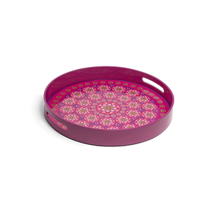 ถาดเสิร์ฟอาหารเคลือบแล็กเกอร์หรูหราทำด้วยมือสำหรับงานแต่งงานอินเดียราคาขายส่งจากเวียดนาม - Product Image 2