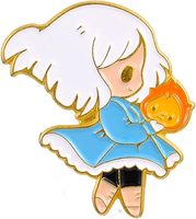 Pins de Solapa de Aleación de Zinc con Esmalte Ecológico, Diseño de Personajes de Anime, para el Mercado Europeo de Accesorios de Moda