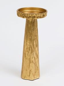 Bougeoir antique en laiton plaqué or à la demande avec ensemble de 3 bougeoirs de repas pour l'utilisation de l'éclairage de table - Product Image 3