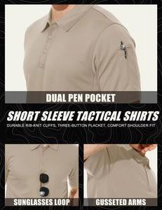 Camisetas Polo Deportivas 2026 al por Mayor, Camisetas Polo de Trabajo Personalizadas de Manga Corta, Camisetas Polo de Verano para Hombre con Logotipo Personalizado - Product Image 6