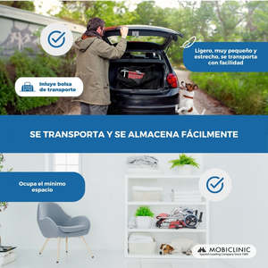 Mobiclinic Neptune Silla de ruedas manual 34 cm Marco de aluminio Marcos escoceses Asiento de tránsito Palanca Frenos-Silla de ruedas para uso diario - Product Image 5