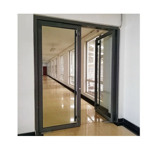 KFC propose des portes en verre en alliage <span class=keywords><strong>d</strong></span>'<span class=keywords><strong>aluminium</strong></span> au design moderne personnalisé, adaptées aux supermarchés, centres commerciaux, magasins et autres lieux. - Product Image 2