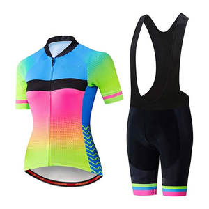 Uniforme de Ciclismo para Mujer, Diseño Ligero de Secado Rápido para Paseos Largos por Carretera - Product Image 1