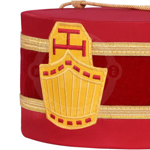 Sombreros Fez Rojos Tradicionales de Diseño Clásico, Acabado Premium, Cómodos, con Bordado Dorado, Material de Calidad, Detalles Elegantes, para Fiestas - Product Image 5