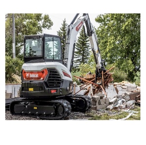 Excavatrice Bobcat E60 de haute qualité à vendre, d'occasion, compacte, à chenilles, pour travaux de terrassement, en stock, à prix avantageux - Product Image 4