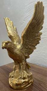 Aluminum <b>Bird</b> Sculpture Statue Tabletop In Customize Size for Home <b>Decorative</b> Golden Sculpture Statue High Quality - Product Image 3