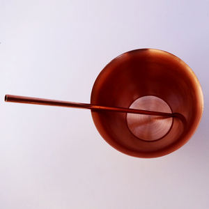 Artesanía india con precios bajos taza de cobre polaco con agua potable con acabado de alta calidad - Product Image 5