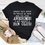 T-shirt d'été pour femme en jersey de coton et élasthanne respirant, coupe ajustée XS, avec lettres décoratives - Product Image 3