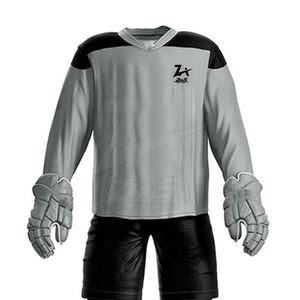 Nouvel Arrivage Uniforme de Hockey sur Glace 100% Polyester de Haute Qualité Conception Personnalisée Séchage Rapide Respirant Dernier Design pour Hommes Adultes - Product Image 4