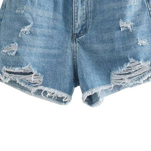 Diseña Tu Propio Logotipo, Shorts de Mezclilla para Mujer Más Vendidos, Shorts de Mezclilla con Logotipo Personalizado para Mujer - Product Image 5