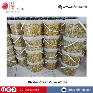 Chất lượng cao toàn bộ màu xanh lá cây ô liu Dưa Chua & gia vị xuất khẩu của tốt nhất giá thị trường nước quá trình bảo quản - Product Image 4