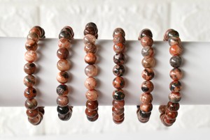 Wholesale Custom Logo Fire Agate Crystal <b>Bracelet</b> Handmade Polished <b>Gemstone</b> <b>Bracelet</b> For Healing Meditation Jewelry - Product Image 5